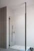 Radaway Modo New Black II kabina Walk-in 145x200 czarny mat/szkło przejrzyste 389145-54-01